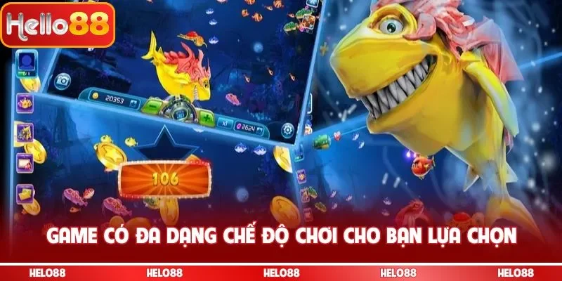 Game có đa dạng chế độ chơi cho bạn lựa chọn