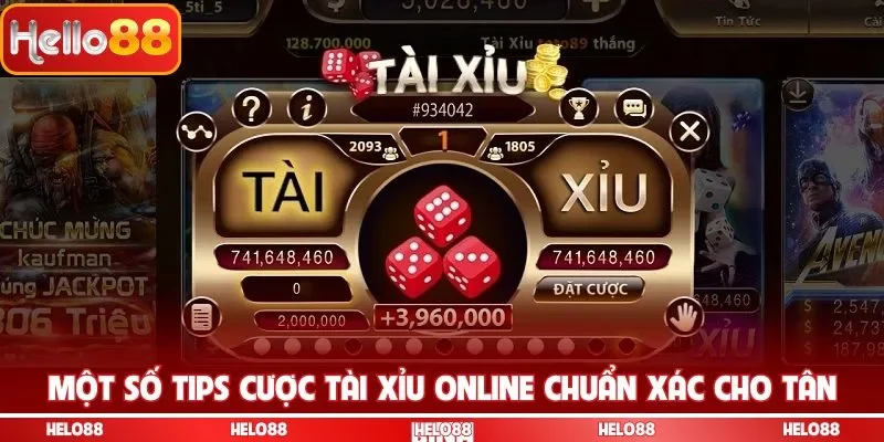 Một số tips cược tài xỉu online chuẩn xác cho tân binh